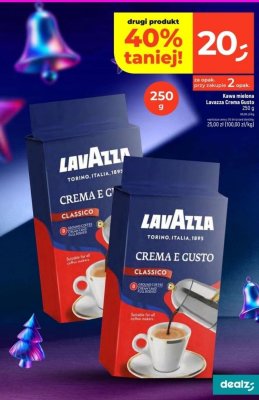 Kawa mielona Lavazza Crema e Gusto Classico promocja w Dealz
