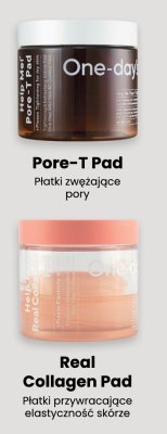 Płatki do twarzy One-day's Pore-T Pad zwężające pory promocja w Hebe