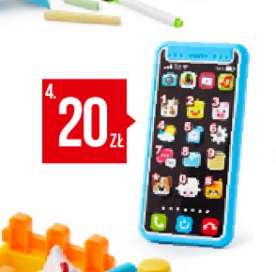 Zabawka smartfon niebieski promocja