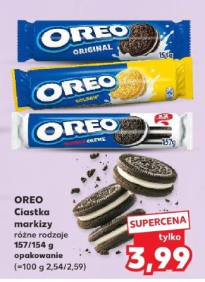 Ciastka OREO różne rodzaje promocja w Kaufland