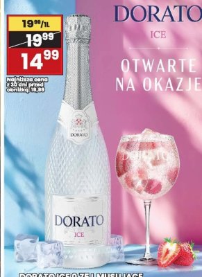 Wino musujące Dorato Ice 0,75l promocja w Wafelek
