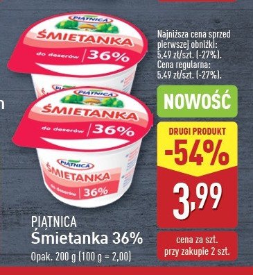 艢mietana 36% Pi膮tnica promocja