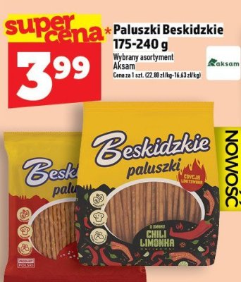 Paluszki Paluszki Beskidzkie 175-240 g promocja w TOPAZ
