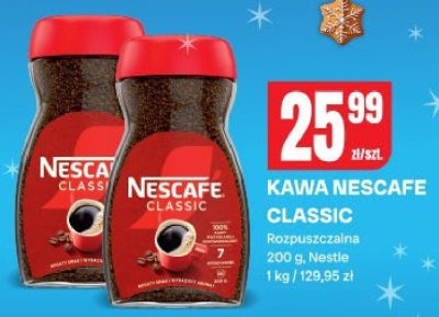Kawa Nescafe Classic rozpuszczalna Nestle promocja w Chorten