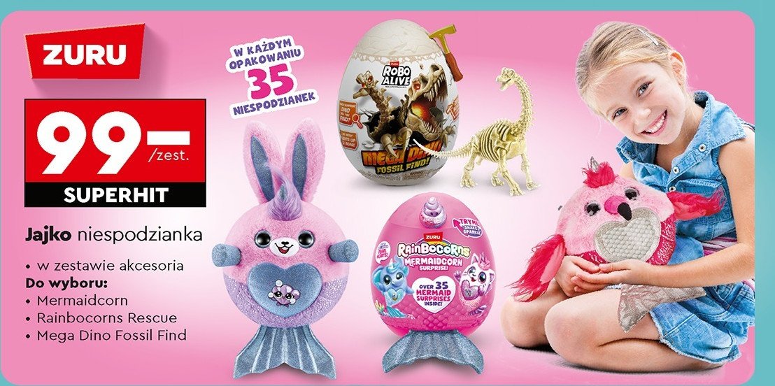Jajko mermaidcorn Zuru promocja