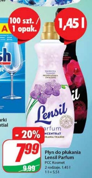 Koncentrat do płukania parfum Lensil promocja