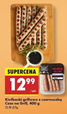 Kiełbaski grillowe z czarnuszką Czas na grill promocja