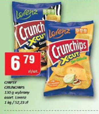 Chipsy Crunchips Lorenz promocja w Chorten
