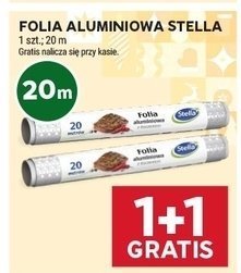 Folia aluminiowa Stella promocja w Stokrotka