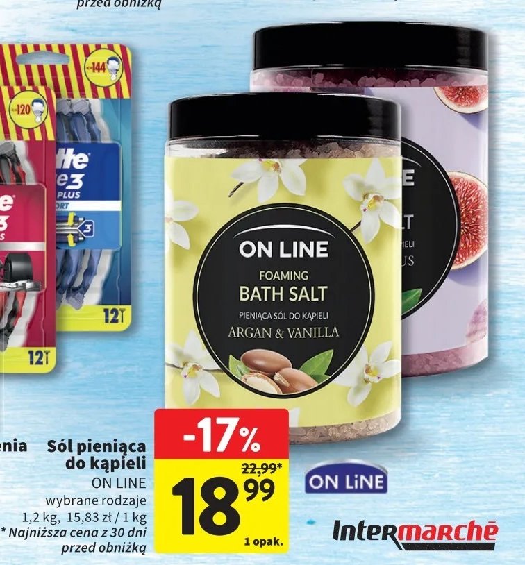 Sól pieniąca do kąpieli fig & citrus On line promocja