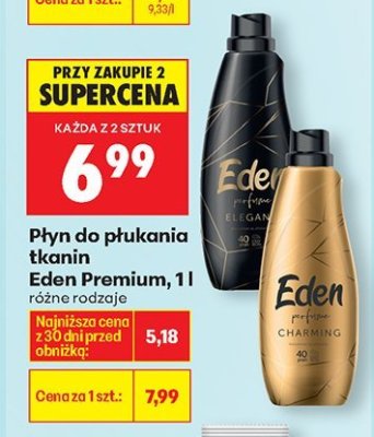 Płyn do płukania tkanin Premium, 1 l promocja w Biedronka