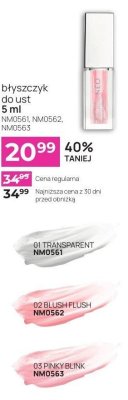 Błyszczyk do ust NM0562 Blush Flush 02 promocja w NEONAIL & NEO MAKE UP