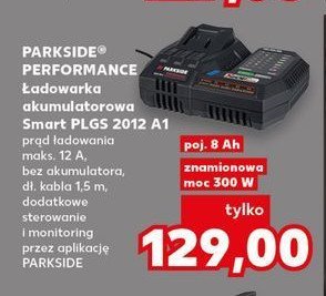 Ładowarka akumulatorowa smart plgs 2012 a1 Parkside performance promocja