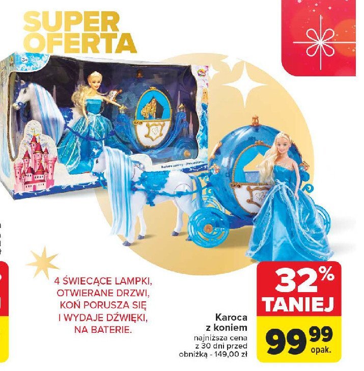 Karoca z koniem promocja w Carrefour