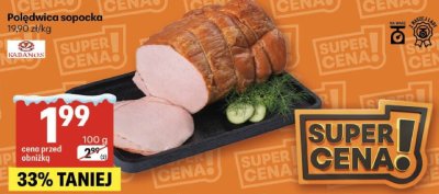 Polędwica sopocka Kabanos promocja w Delikatesy Centrum