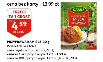 Przyprawa do mięsa mielonego Kamis promocja