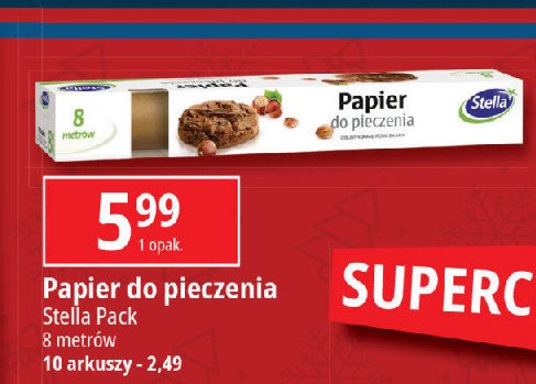 Papier do pieczenia 8 m Stella promocja