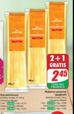 Makaron spaghetti Kuchnia smaku promocja