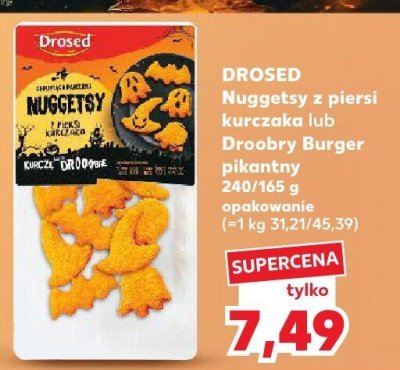 Nuggetsy z piersi kurczaka panierowane Drosed promocja w Kaufland