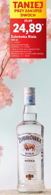 W贸dka 呕ubr贸wka bia艂a promocja