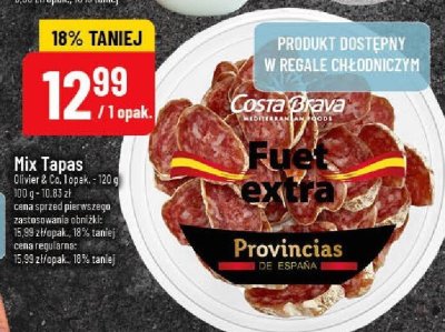 Mix Tapas Olivieri & Co. promocja w POLOmarket