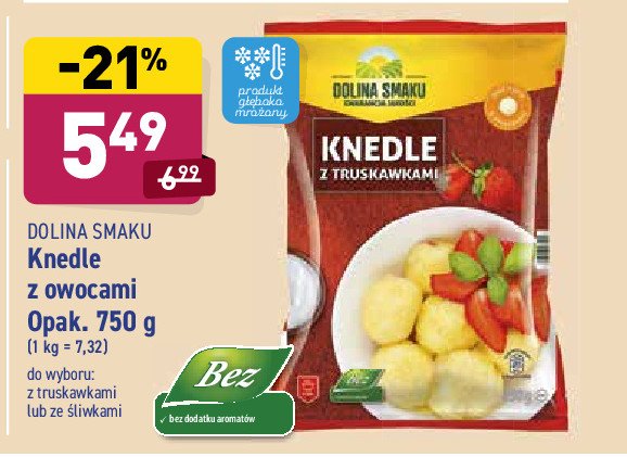 Knedle z truskawkami Dolina smaku promocja