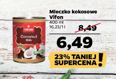 Mleczko kokosowe Vifon promocja