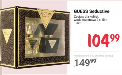 Zestaw zapachowy Seductive dla kobiet - woda toaletowa 2 x 15ml promocja w Rossmann