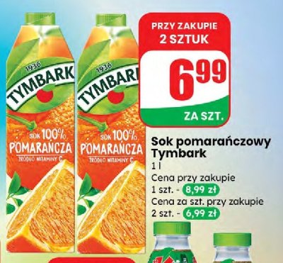 Sok pomarańczowy hot wheels promocja w Dino