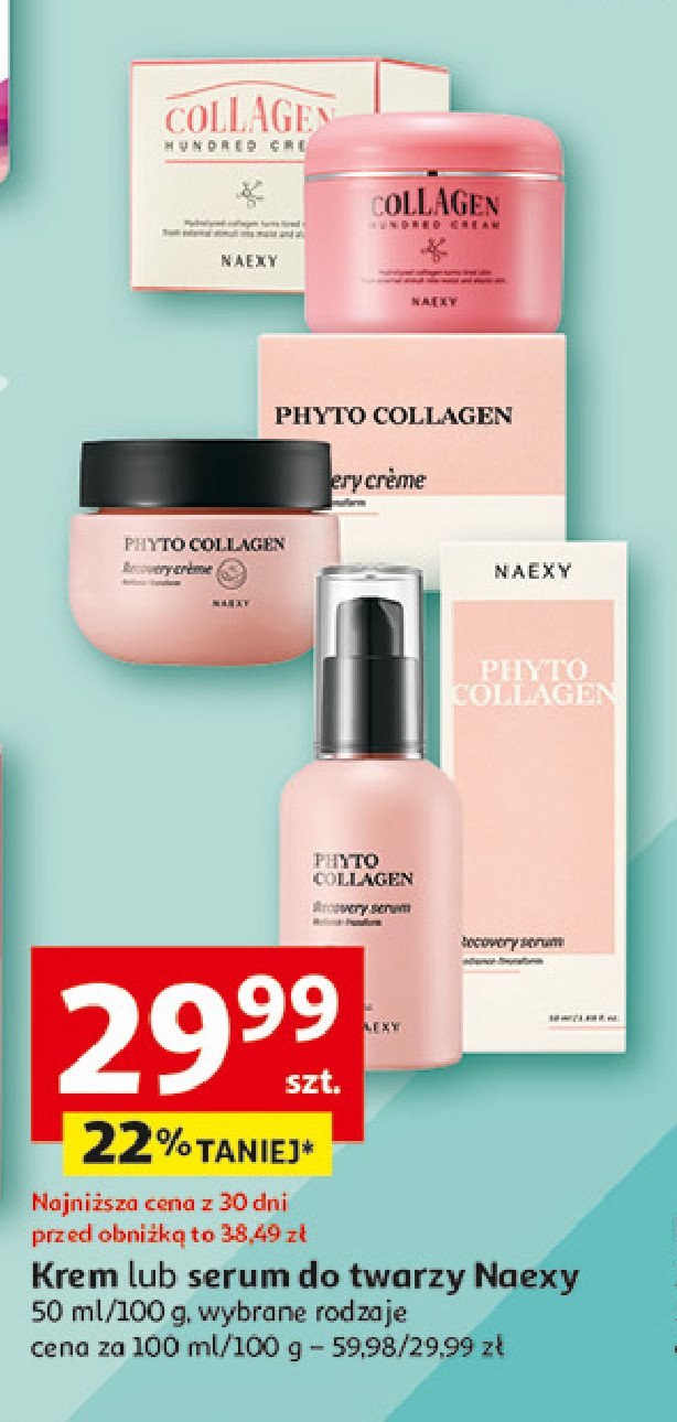 Krem phyto collagen Naexy promocja