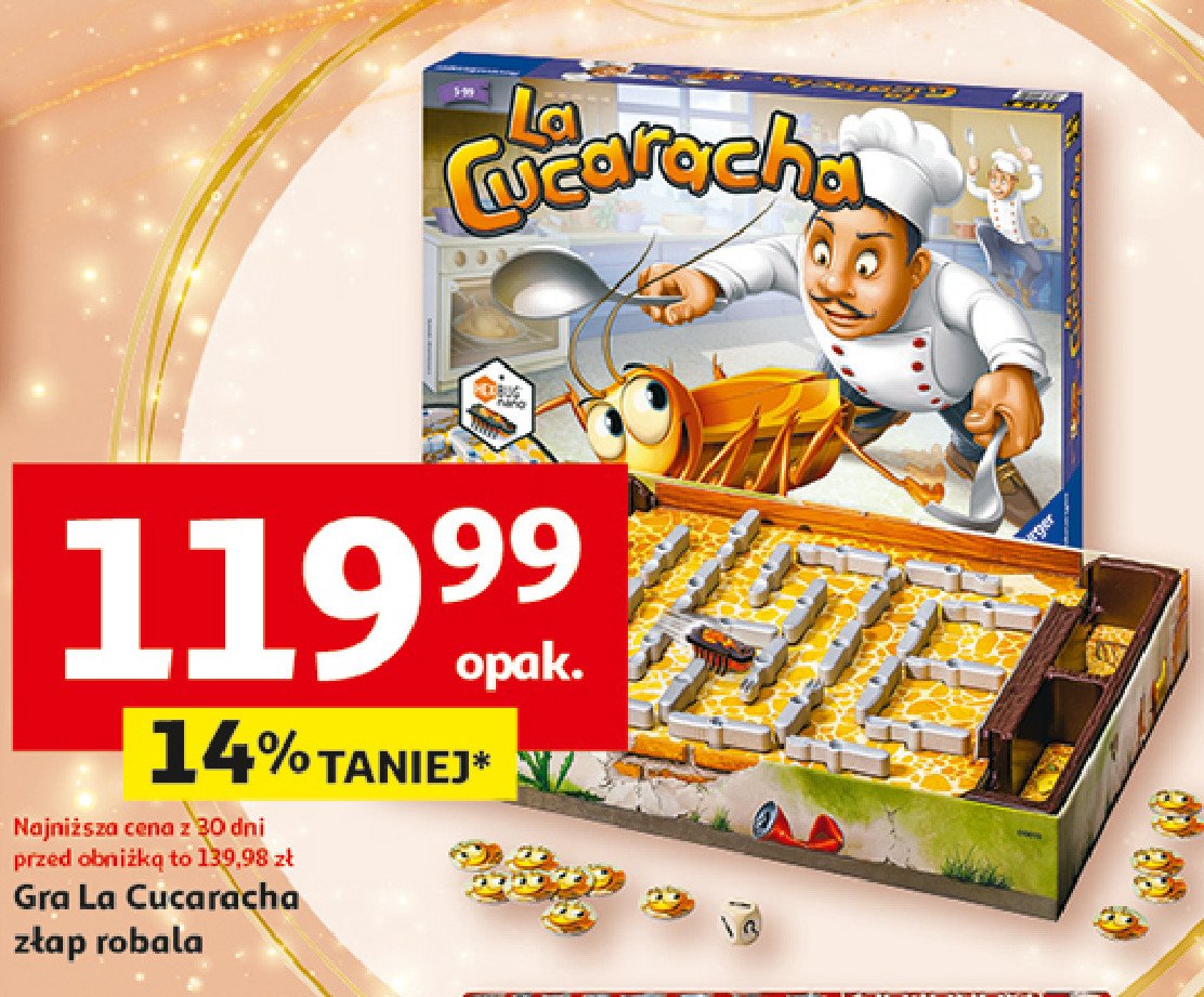 Gra la cucaracha Ravensburger promocja w Auchan