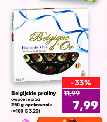 Pralinki owoce morza Belgique d'or promocja