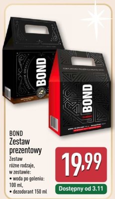 Zestaw prezentowy BOND promocja w Aldi