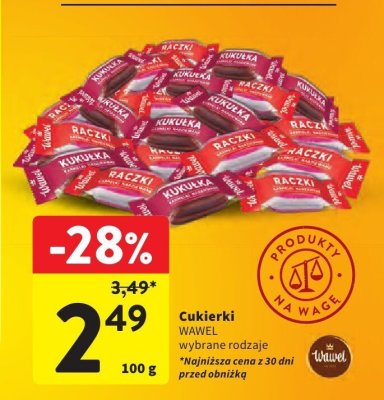 Cukierki promocja w Intermarche