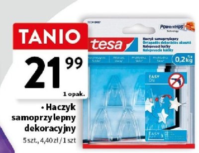 Haczyk samoprzylepny dekoracyjny promocja w Intermarche