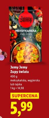 Zupy świata meksykańska promocja w Lidl