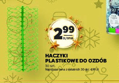 Haczyki plastikowe promocja w Stokrotka