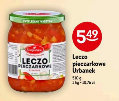 Leczo pieczarkowe Urbanek promocja