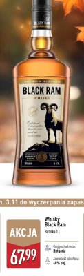 Whisky Black Ram promocja w Aldi