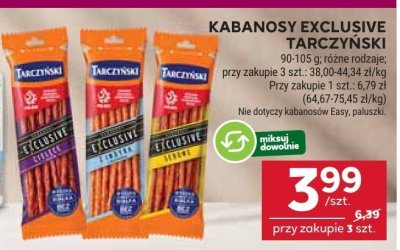 Kabanosy Tarczyński Exclusive promocja w Stokrotka