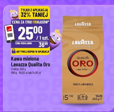 Kawa mielona Lavazza Qualita Oro promocja w POLOmarket