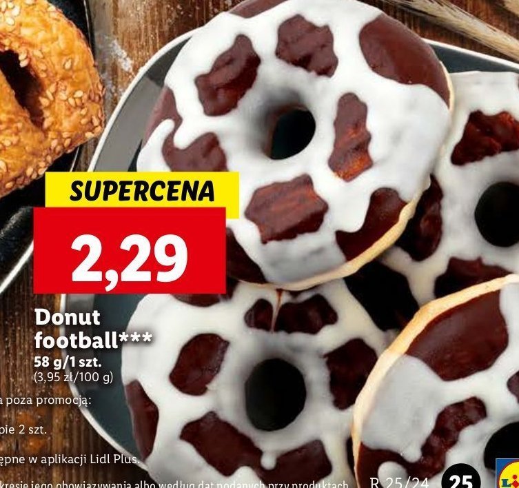 Donut football promocja