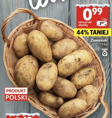 Ziemniaki promocja w Delikatesy Centrum