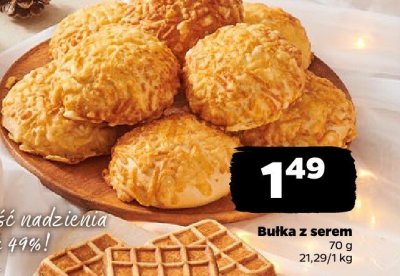 Bułka z serem promocja w Netto
