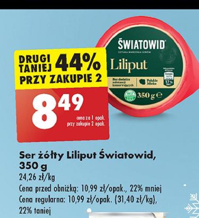 Ser liliput Światowid promocja w Biedronka