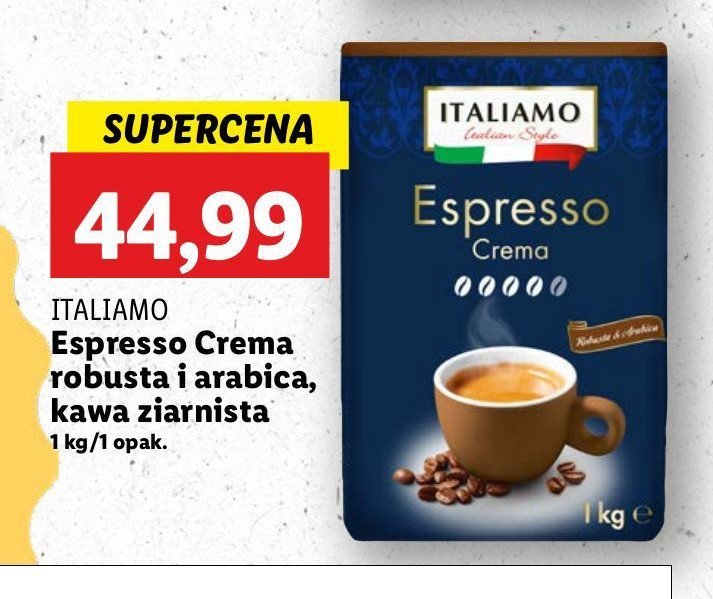 Kawa Italiamo espresso promocja