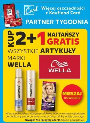 Farba do włosów różne rodzaje Wella promocja w Kaufland