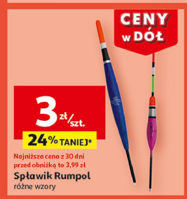 Spławik RUMPOL promocja w Auchan