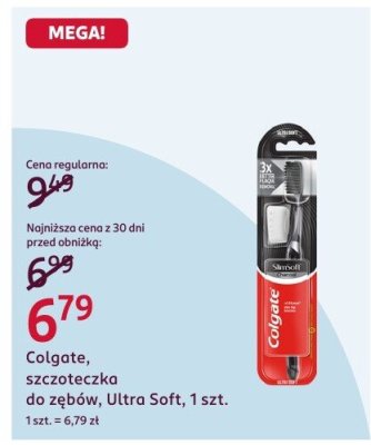 Szczoteczka do zębów Colgate, Ultra Soft, 1 szt. promocja w Rossmann