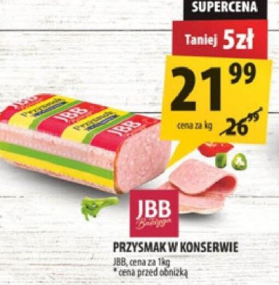 Przysmak w konserwie JBB promocja w Arhelan